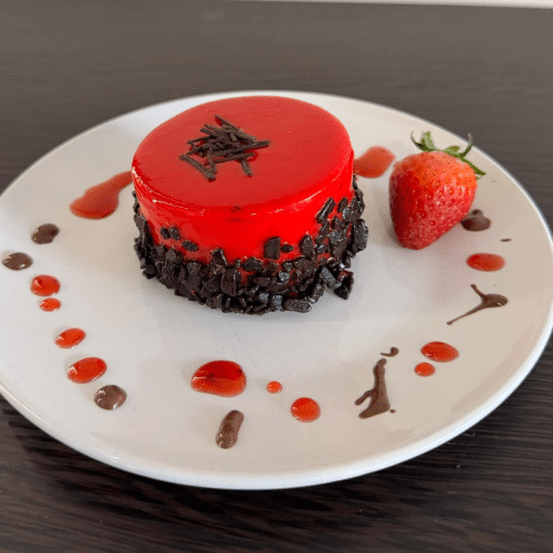 Erdbeerkuchen