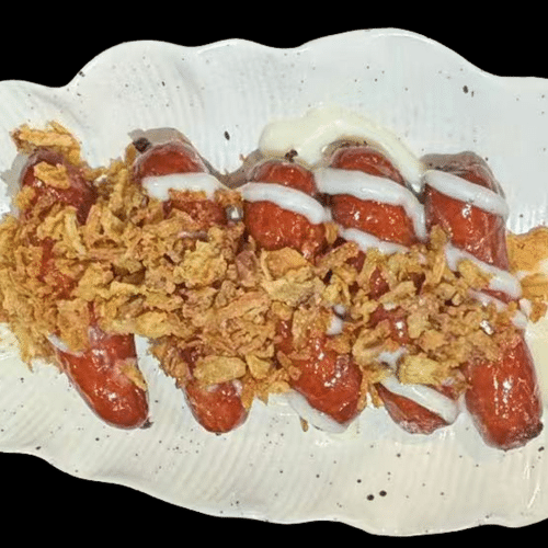 Schweinswürstchen mit Trüffel