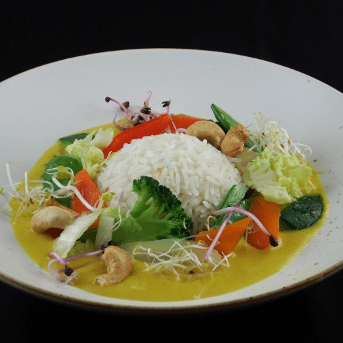 Veggie Curry Reis (vegan)