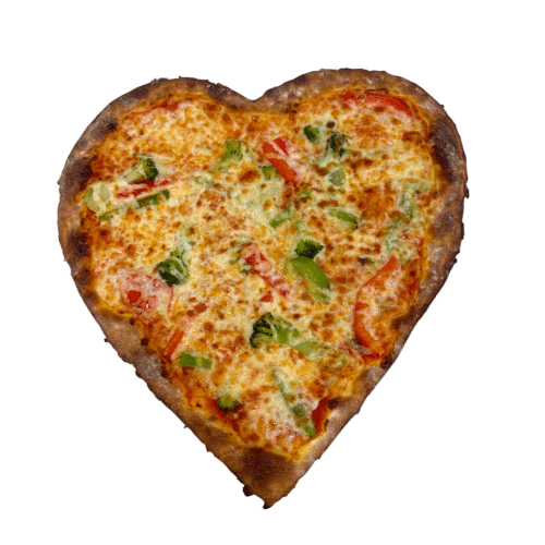 Herzform-Pizza - Liebe geht durch den Magen 30cm