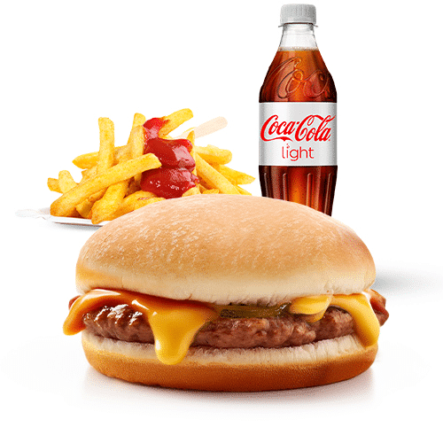 Plain Chilli cheese Burger menü