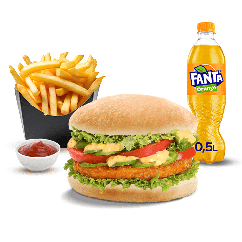 Sriracha Burger Menü