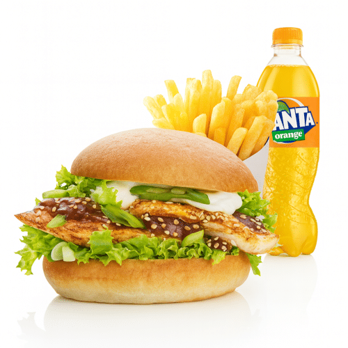 Teriyaki Burger Menü