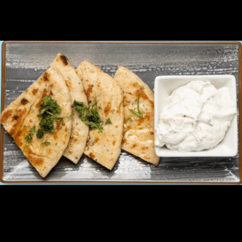 Pitabrot mit Tzatziki