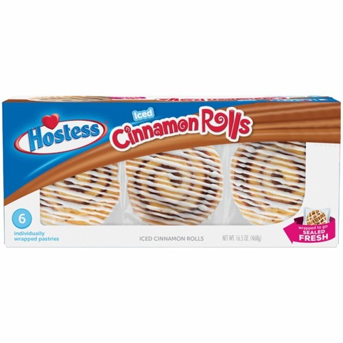 Hostess Iced Cinnamon Rolls 78g