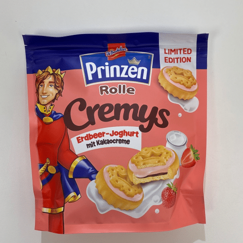 De Beukelaer Prinzen Rolle Erdbeer Joghurt 172g
