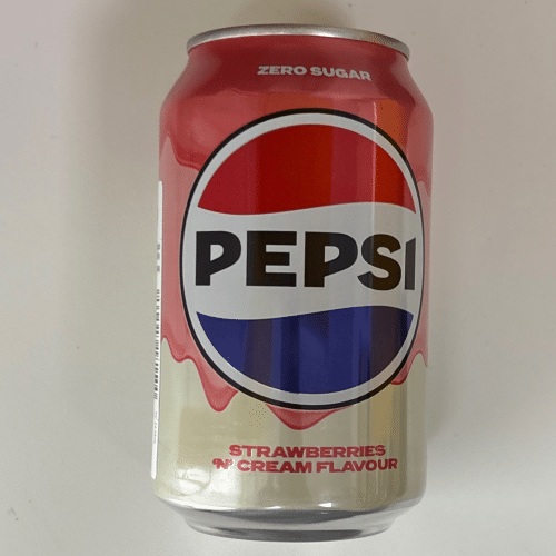 Pepsi Strawberrycream Zero Sugar