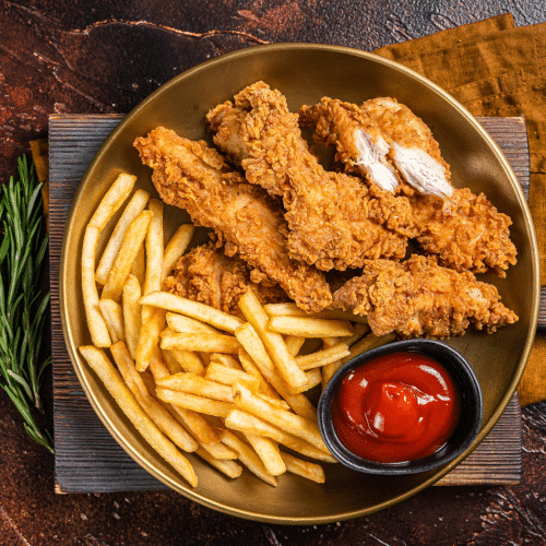 Crispy Menü Regular (6 Stück)