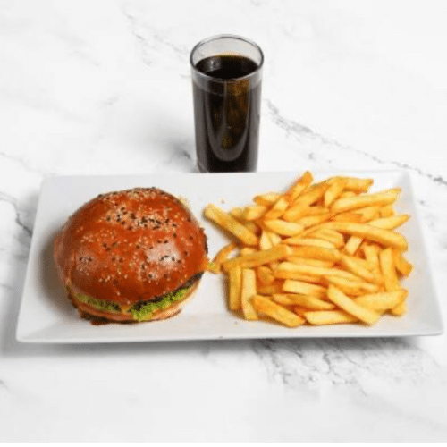 Chili-Cheeseburger Menü