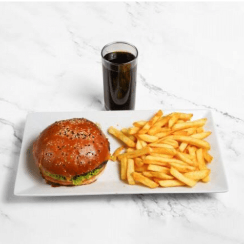 Double Burger Menü