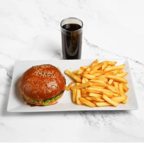 Falafel Burger Menü