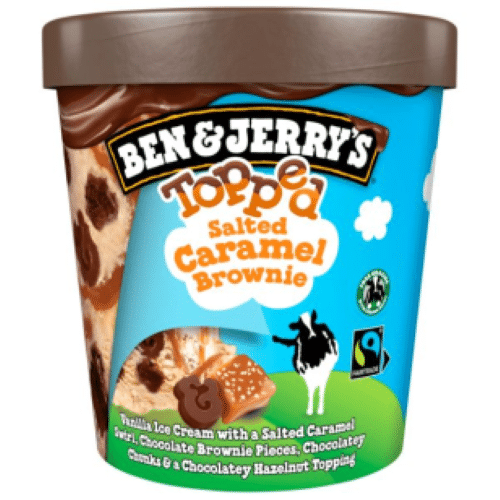 Ben & Jerry's Topped Salted Caramel Brownie