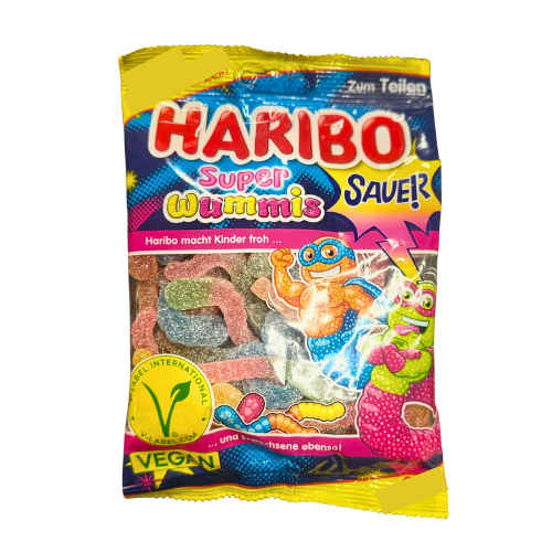 Haribo Super Wummis Sauer 205g