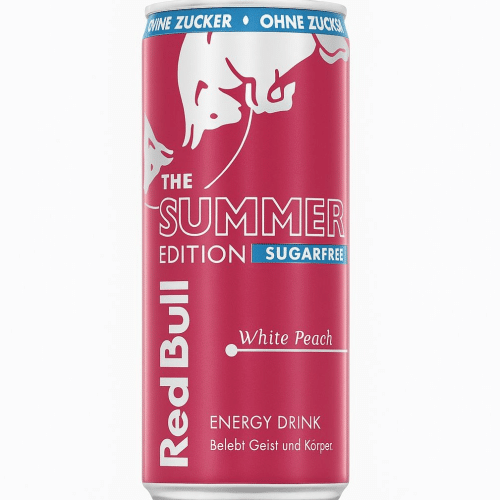 Red Bull The Summer Edition White Peach Sugarfree 250ml