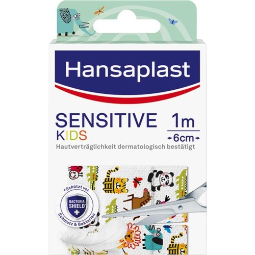 Hansaplast Kinderpflaster Sensitive 1mx6cm 1 Stück