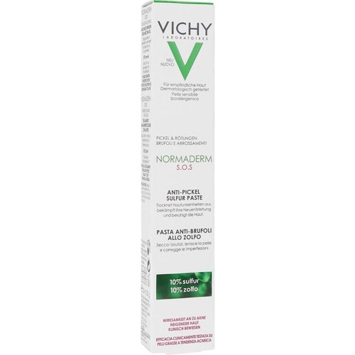 VICHY Normaderm Anti-Pickel Sulfur Paste 20 Milliliter