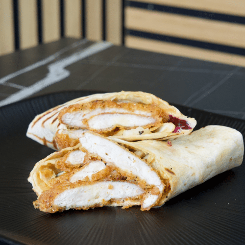 Crispy Chicken Wrap Menü