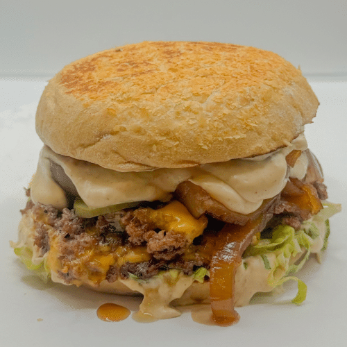 Double Smash Cheese Burger [Burger]