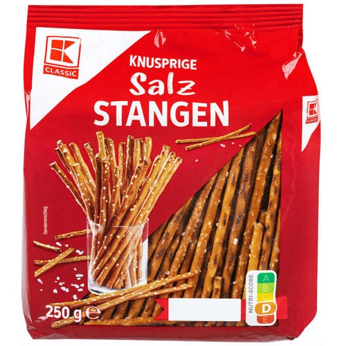 Knusprige Salz Stangen 250g