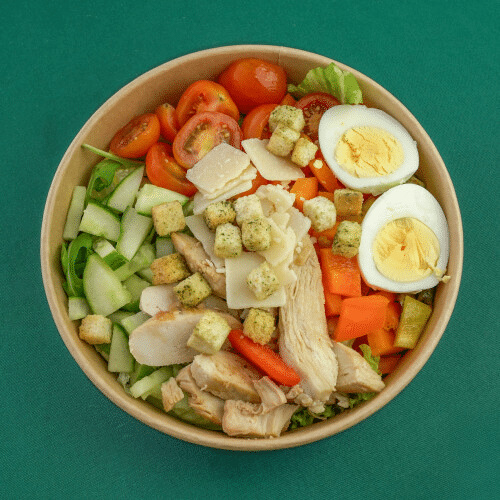 Schroedi's Ceasar mit Joghurt-Dressing