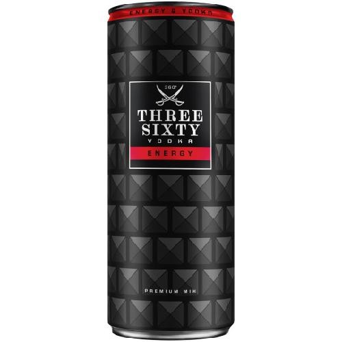 Three Sixty Vodka Energy 0.33l