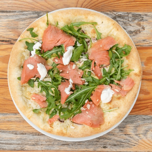 Spezial Pizza al Salmone