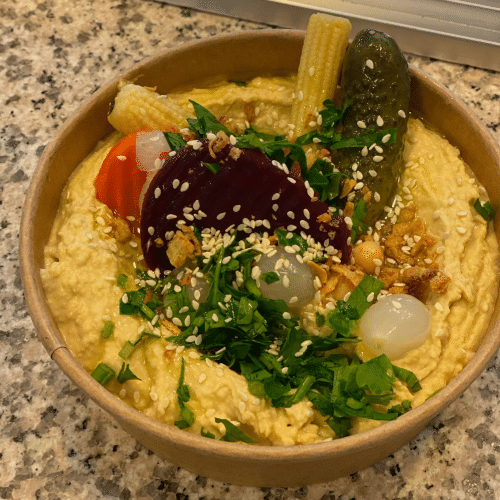 Hummus-Salat