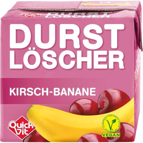 Durstlöscher Banane Kirsche 0,5l