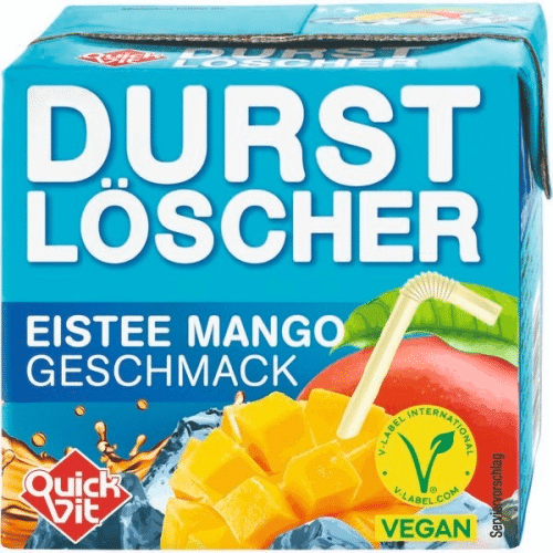 Durstlöscher Eistee Mango 0,5l
