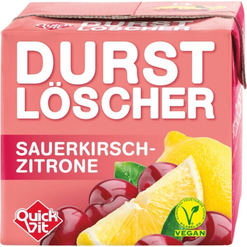 Durstlöscher Sauerkirsch Zitrone 0,5l