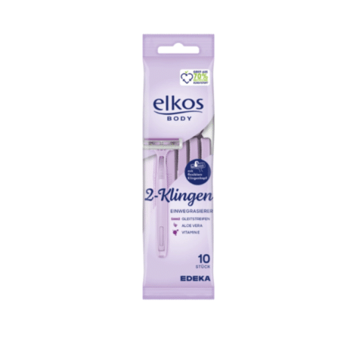 Elkos Body Einwegrasierer 2-Klingen