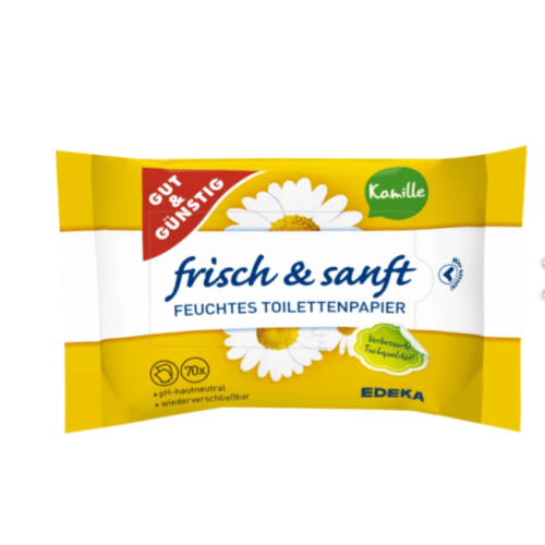 G&G feuchtes Toilettenpapier Kamille 140 St