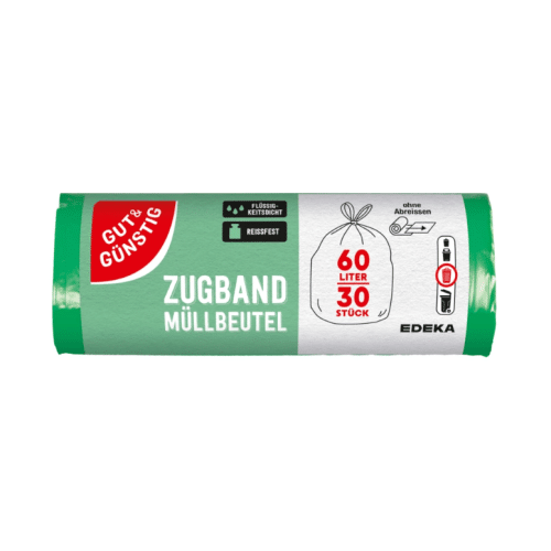G&G Müllbeutel mit Zugband 60l