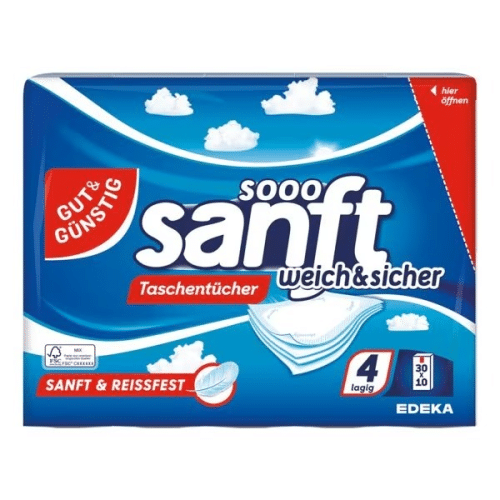 G&G Supersoft Taschentücher 4lagig 6st