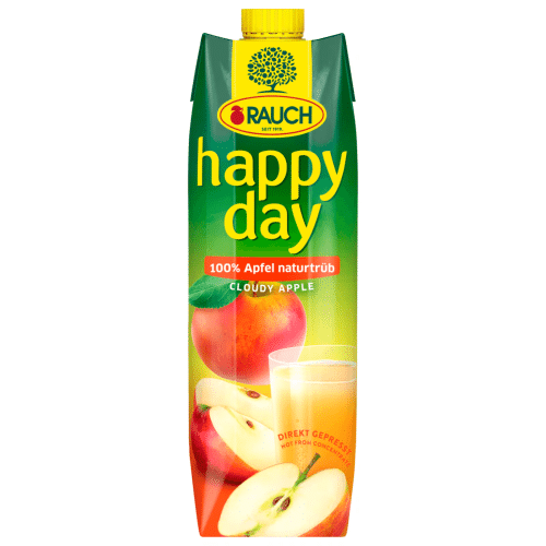 Rauch Happy Day Apfel Naturtrüb 1l