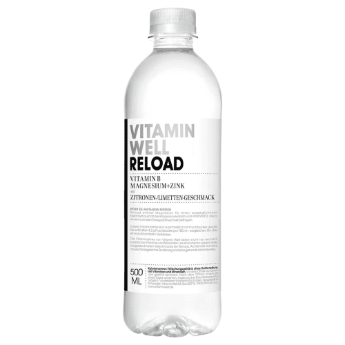 Vitamin Well Reload Zitrone & Limette 0,5l Einweg