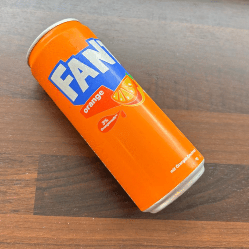 Fanta Orange 0,33 l - Dose