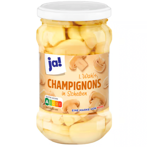 ja Champignons 1. Wahl in Scheiben 170g