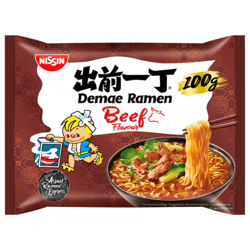 Nissin Demae Ramen Rind 100g