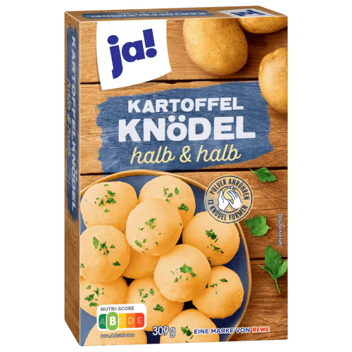 ja Kartoffelknödel halb und halb 309g
