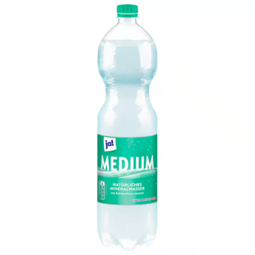 ja Mineralwasser Medium 1,5l Einweg