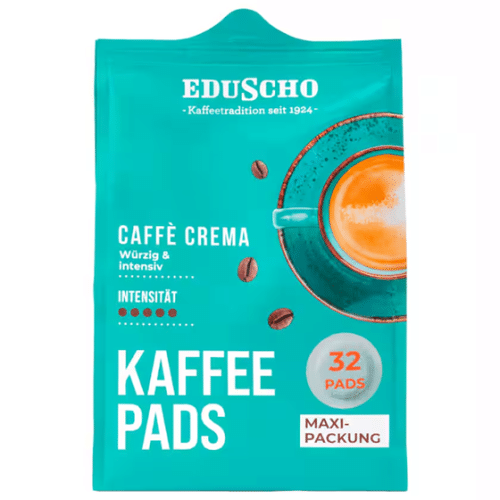 Eduscho Kaffee Pads Caffè Crema 208g, 32 Pads