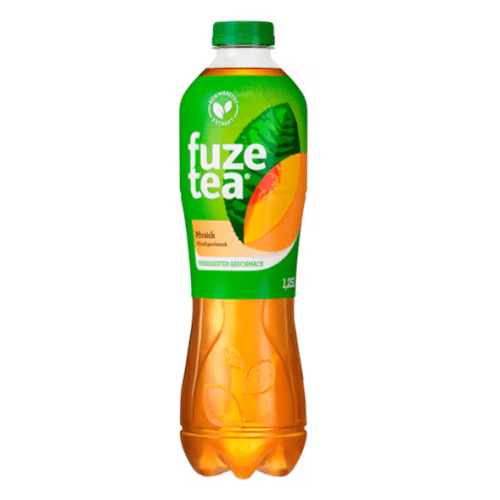 Fuze Tea Schwarzer Tee Pfirsich 1,25l Einweg