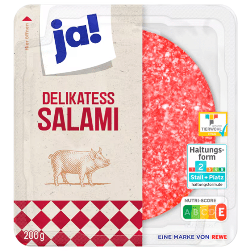 ja Delikatess-Salami 200g