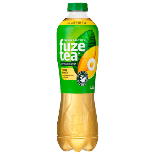 Fuze Tea Grüner Tee Mango Kamille 1,25l Einweg