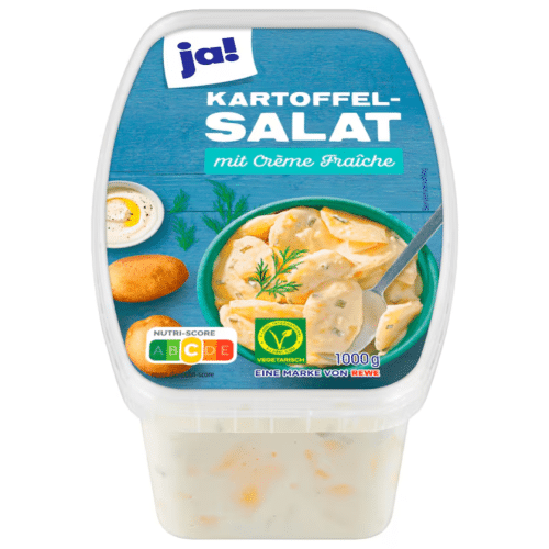 ja Kartoffelsalat mit Creme Fraiche 1000g