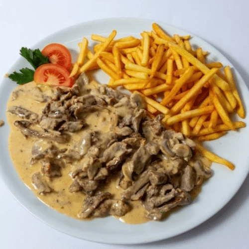 Giros in der Pfanne