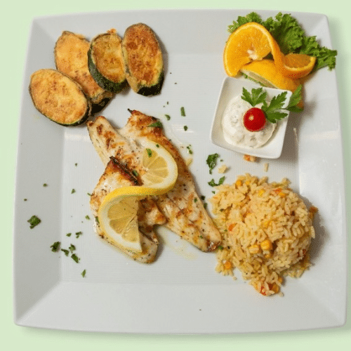 Wolfsbarsch Filet vom Grill