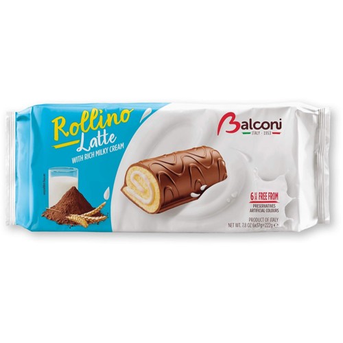 Balconi Rollino Milch 6 Stk 222g