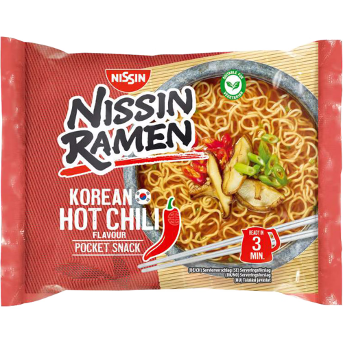 Nissen Ramen Korean Hot Chili 65g